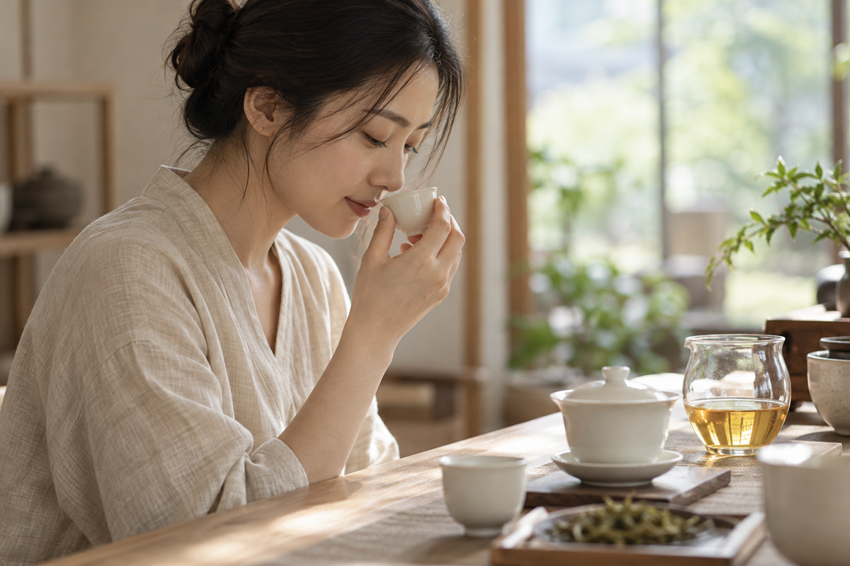 Shanghai Tea Tasting & Tea Market Experience with an English-Speaking Guide