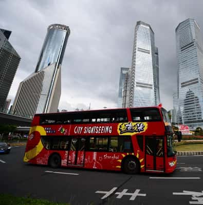 Shanghai sightseeing hop-on hop-off bus